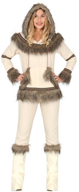 Costume d'esquimau blanc