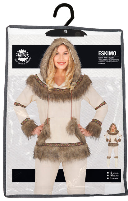 Costume d'esquimau blanc