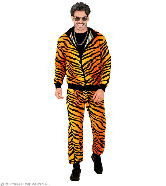 Costume de tigre en survêtement