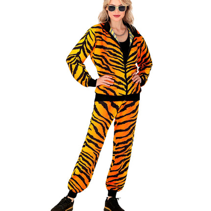 Costume de tigre en survêtement