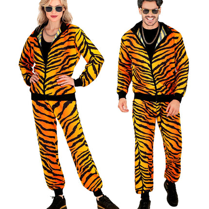 Costume de tigre en survêtement