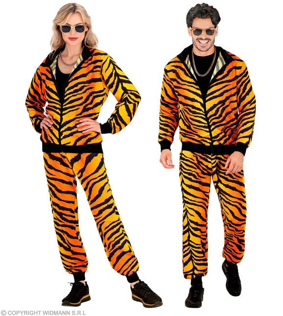 Costume de tigre en survêtement