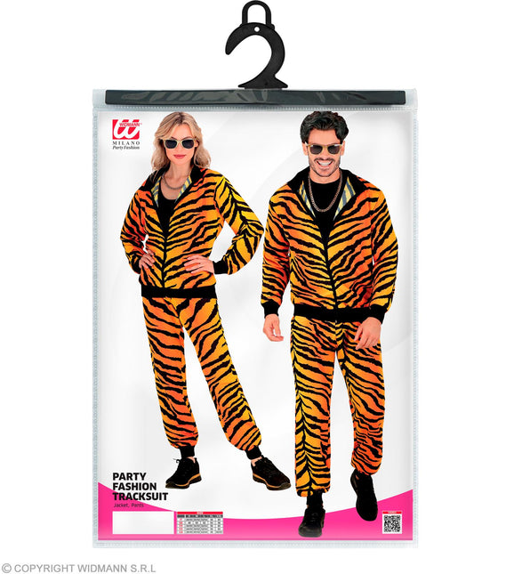 Costume de tigre en survêtement