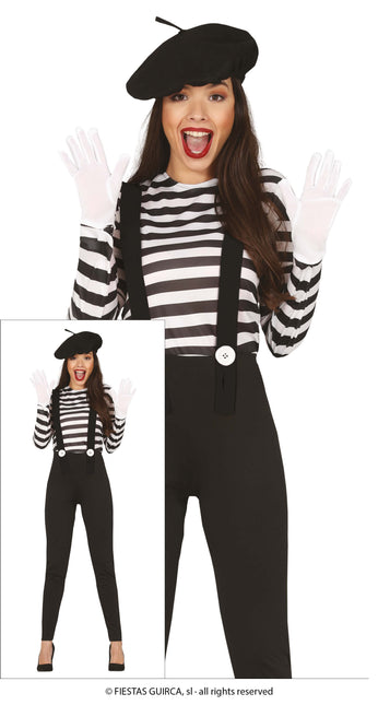 Costume de mime Dames