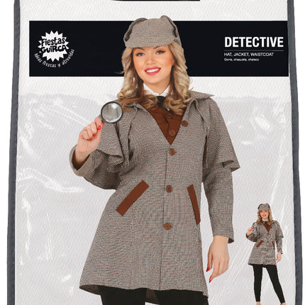 Costume de détective Inspecteur pour dames