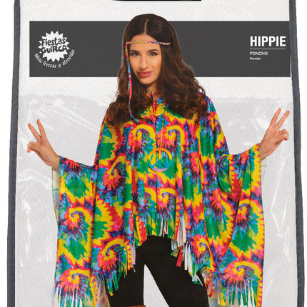 Hippie Poncho Costume M