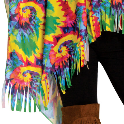 Hippie Poncho Costume M