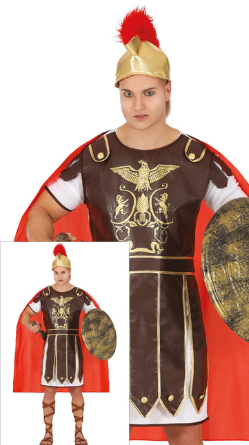 Costume de gladiateur homme brun