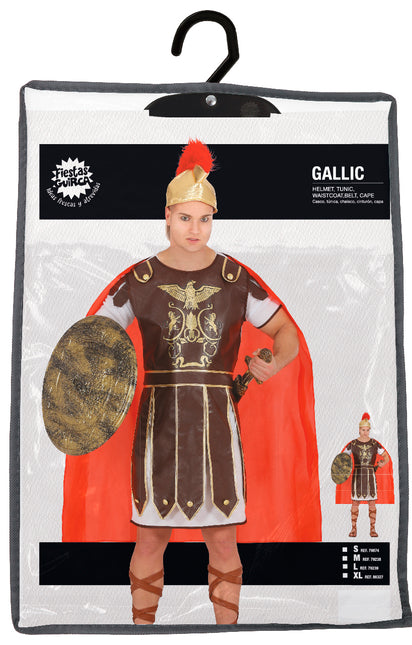 Costume de gladiateur homme brun