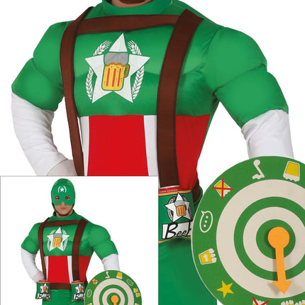 Costume de capitaine de bière Homme