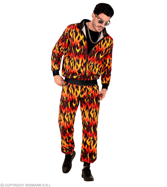 Costume de Tracksuit Flames