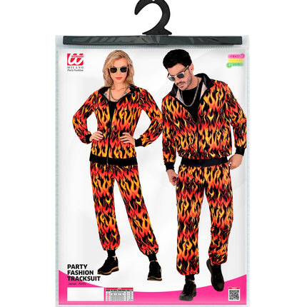 Costume de Tracksuit Flames