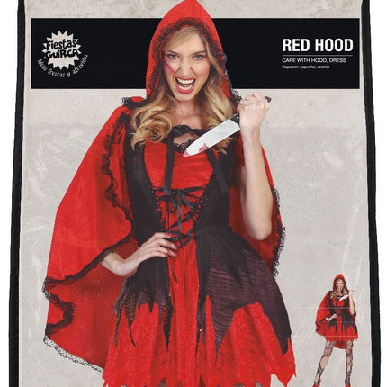 Costume d'Halloween de Chaperon Rouge pour femmes