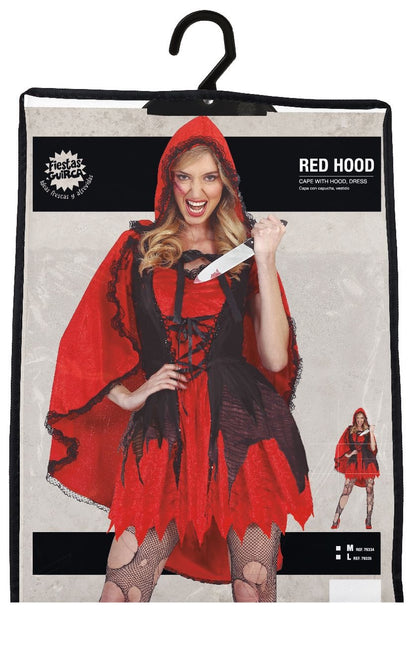 Costume d'Halloween de Chaperon Rouge pour femmes