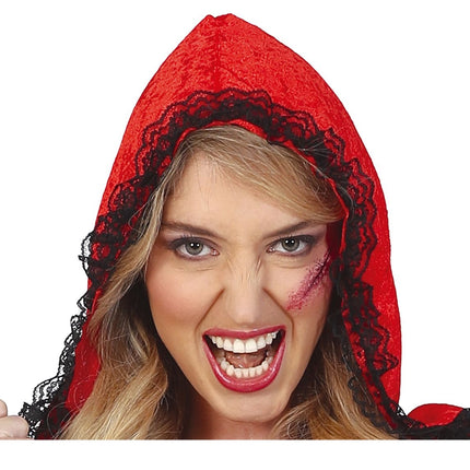 Costume d'Halloween de Chaperon Rouge pour femmes