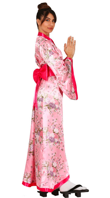 Kimono Costume Rose Dames