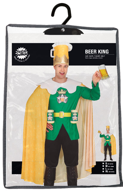 Costume de roi de la bière pour homme