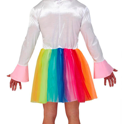 Costume de licorne arc-en-ciel