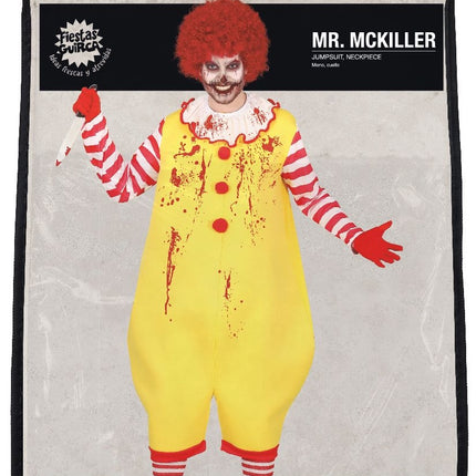 Costume d'Halloween Mc Killer Hommes L