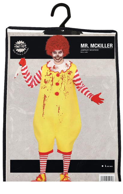 Costume d'Halloween Mc Killer Hommes L