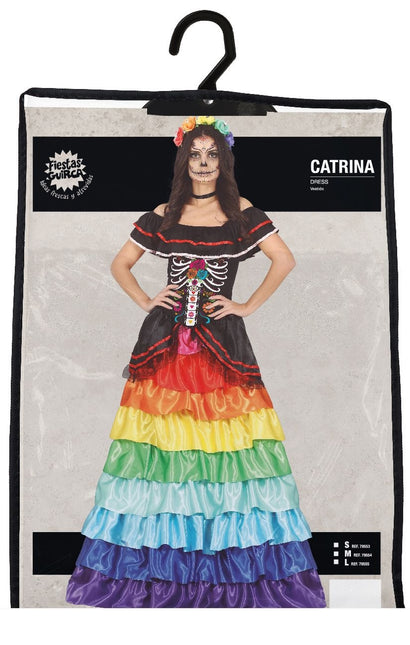 Costume d'Halloween Dia De Los Muertos Dames