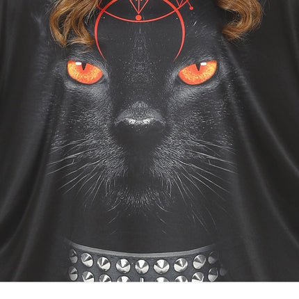 Poncho d'Halloween pour chat Mesdames