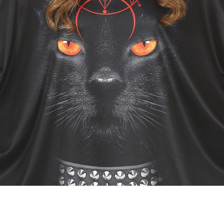 Poncho d'Halloween pour chat Mesdames