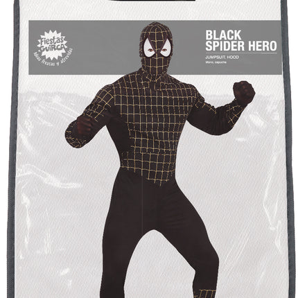 Costume Spiderman Homme Noir