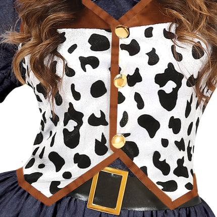 Costume de cowgirl 2 pièces pour dames