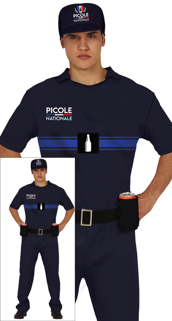 Costume de policier Hommes National