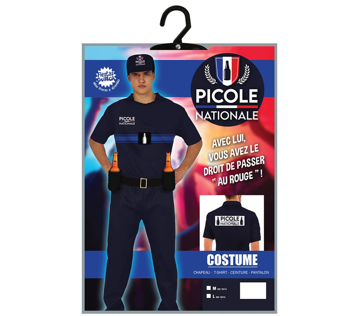 Costume de policier Hommes National