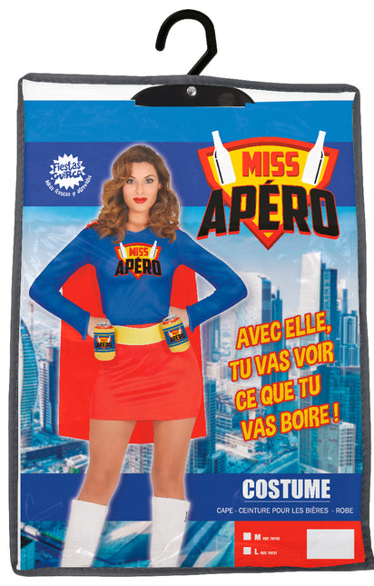 Miss apero Costume Dames