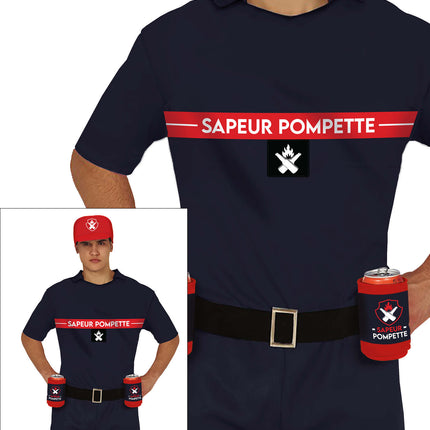 Sapeur Pompette Costume Homme L