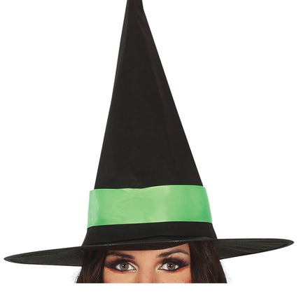 Costume de sorcière d'Halloween Dames Vert