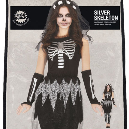 Costume d'Halloween Squelette Dames