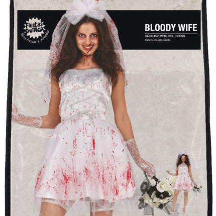 Robe de mariée Costume d'Halloween Dames