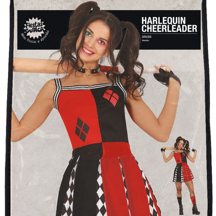 Harkaline Costume d'Halloween Cheerleader femme