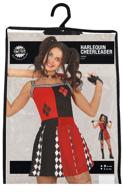 Harkaline Costume d'Halloween Cheerleader femme