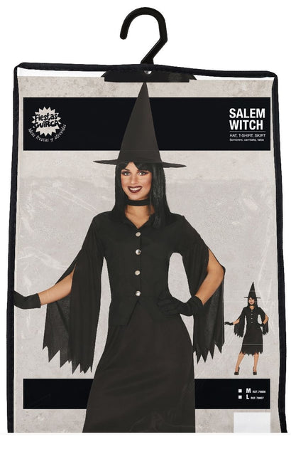 Robe de sorcière noire pour dames