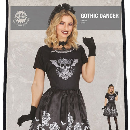 Robe d'Halloween fantôme noir