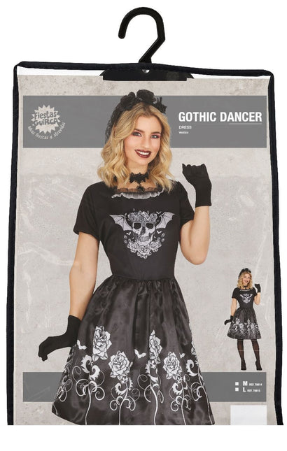 Robe d'Halloween fantôme noir