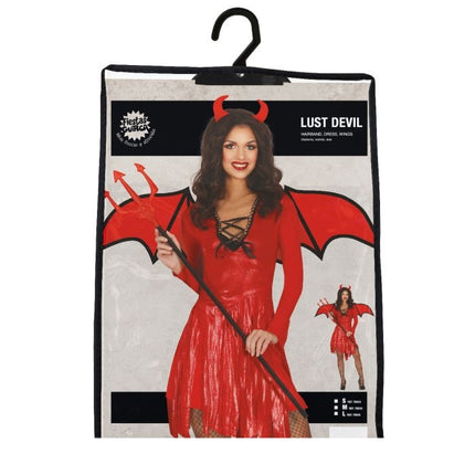 Costume d'Halloween Diable Dames Rouge