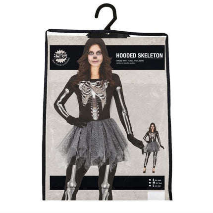 Squelette Costume d'Halloween Tutu pour dames