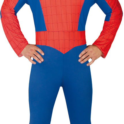 Costume Spiderman Rouge Bleu Homme