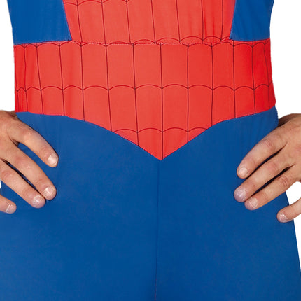 Costume Spiderman Rouge Bleu Homme