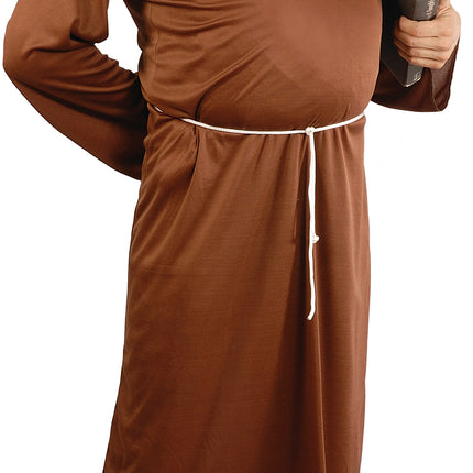 Costume de moine Marron L