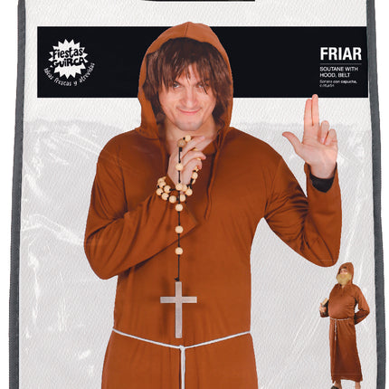 Costume de moine Marron L