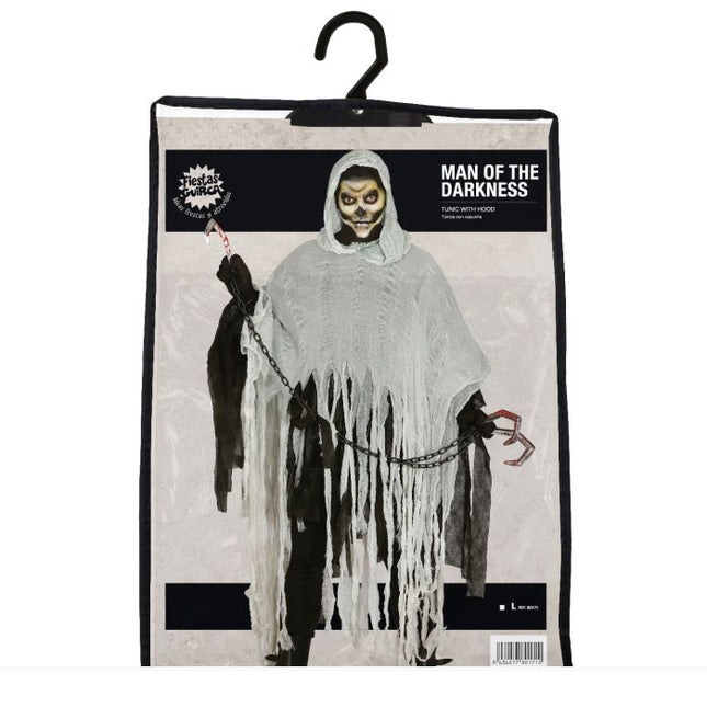 Costume d'Halloween Fantôme Homme Blanc L