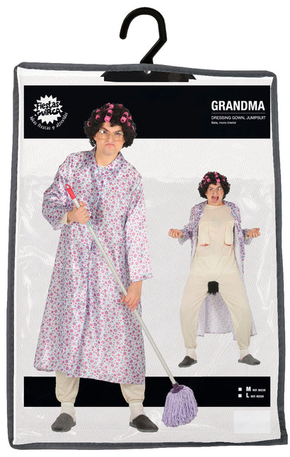 Costume de grand-mère pour homme