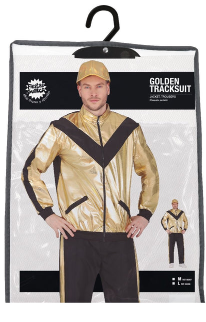 Tracksuit d'or Hommes défectueux